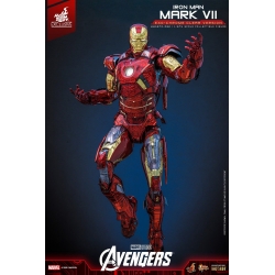 Iron Man Mark VII (Exo-Chrome Clear) van Hot Toys - MMS870D82 - The Avengers 1/6 schaal actiefiguur