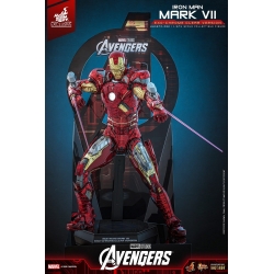 Iron Man Mark VII (Exo-Chrome Clear) par Hot Toys - MMS870D82 - figurine 1/6 The Avengers de 32 cm