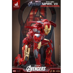 Iron Man Mark VII (Exo-Chrome Clear) von Hot Toys - MMS870D82 - The Avengers 1/6 Maßstab Actionfigur