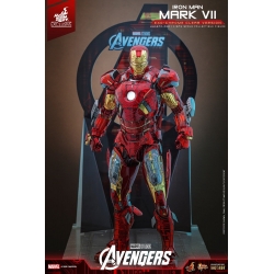 Iron Man Mark VII (Exo-Chrome Clear) par Hot Toys - MMS870D82 - figurine 1/6 The Avengers de 32 cm