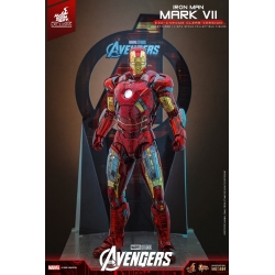 Iron Man Mark VII (Exo-Chrome Clear) von Hot Toys - MMS870D82 - The Avengers 1/6 Maßstab Actionfigur