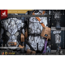 Sam Porter Bridges (Junji Ito Suit) van Hot Toys Artisan - VGM90AE - Death Stranding 2: On The Beach actiefiguur