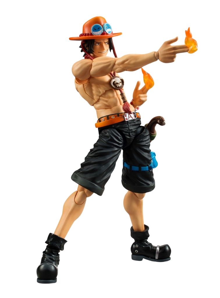 Portgas D. Ace Variable Action Heroes Repeat par Megahouse - figurine One Piece de 18 cm