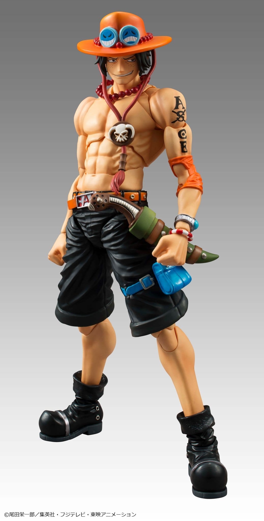 Portgas D. Ace Variable Action Heroes Repeat par Megahouse - figurine One Piece de 18 cm