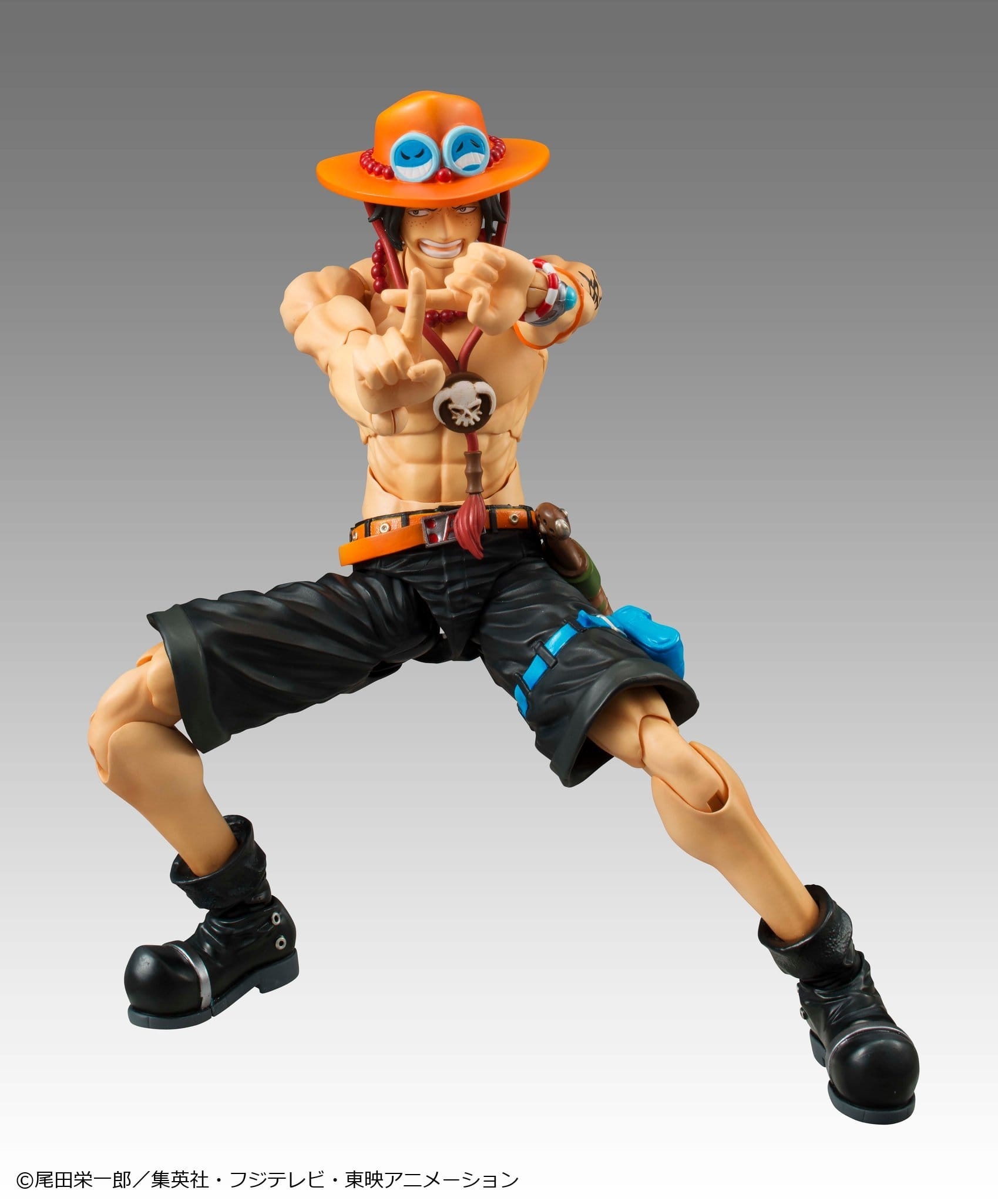 Portgas D. Ace Variable Action Heroes Repeat by Megahouse - One Piece 18 cm action figure