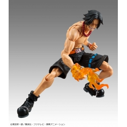 Portgas D. Ace Variable Action Heroes Repeat par Megahouse - figurine One Piece de 18 cm