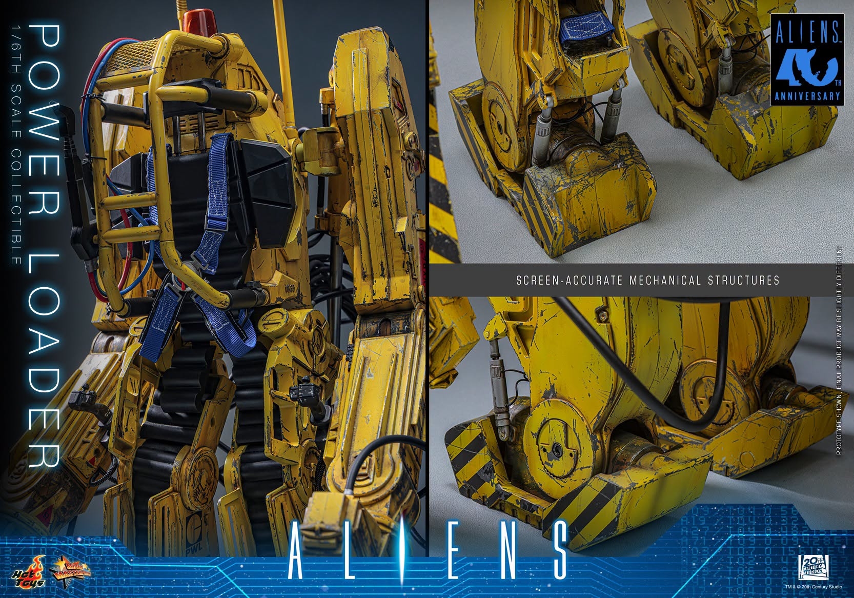 Power Loader par Hot Toys - MMS924 - réplique 1/6 Aliens de 52 cm