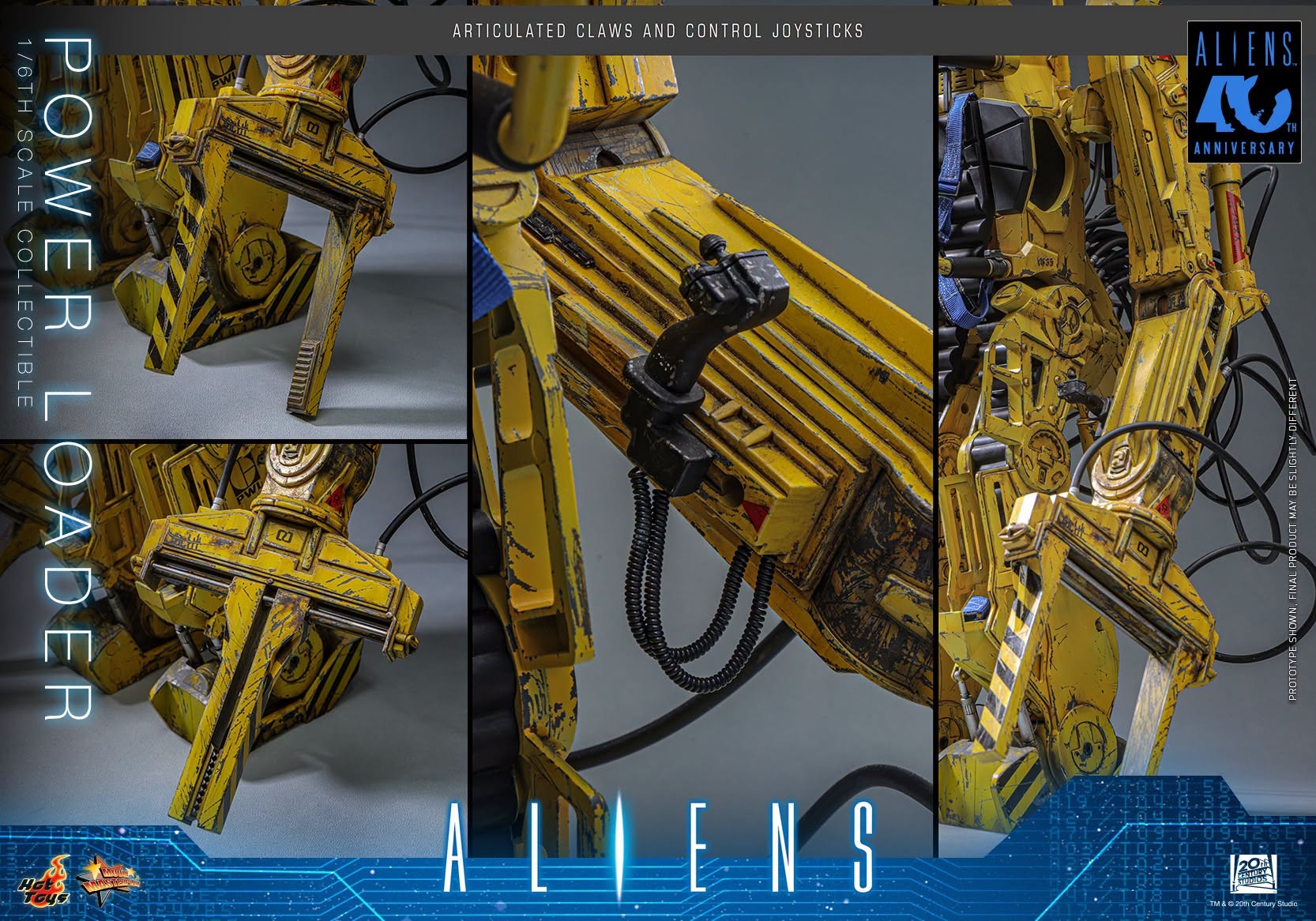 Power Loader par Hot Toys - MMS924 - réplique 1/6 Aliens de 52 cm
