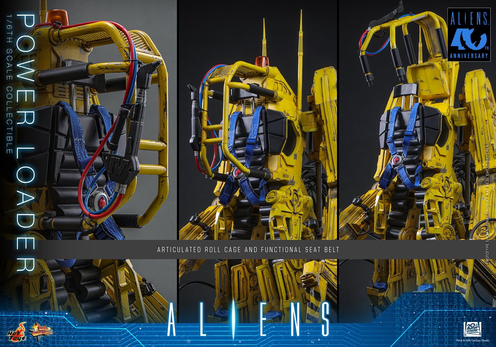 Power Loader par Hot Toys - MMS924 - réplique 1/6 Aliens de 52 cm