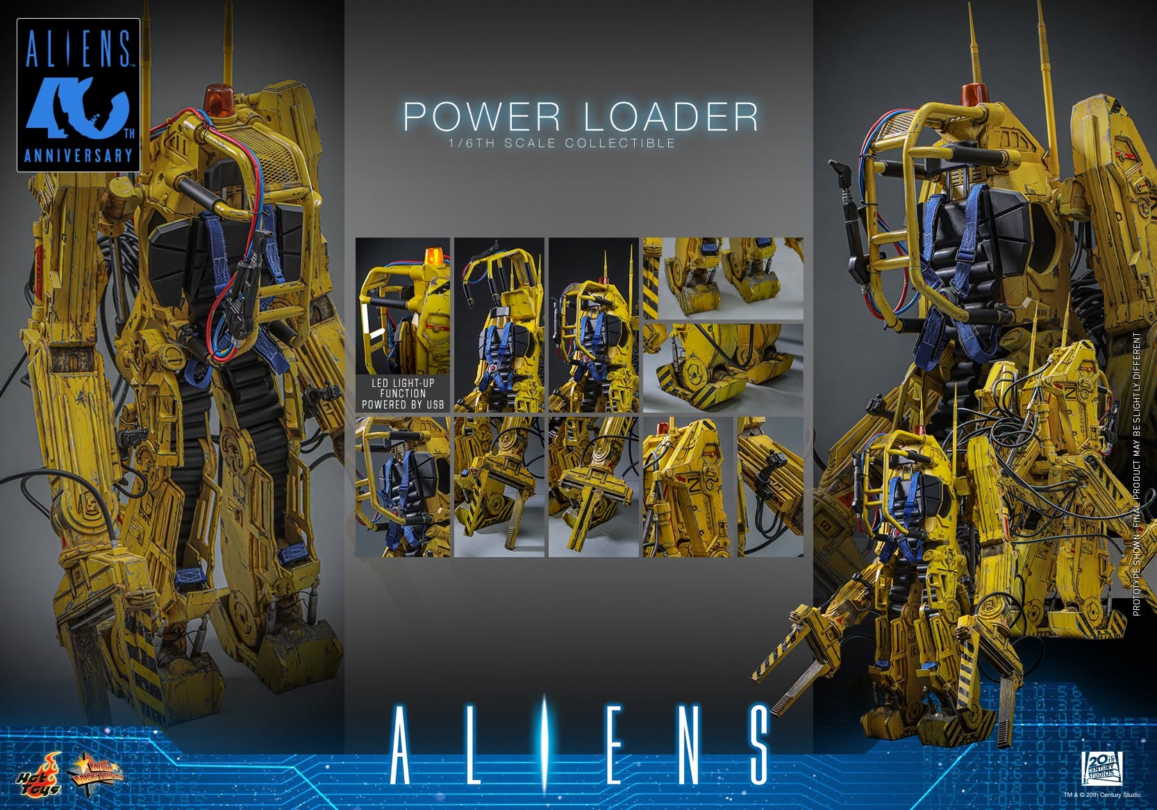 Power Loader von Hot Toys - MMS924 - Aliens 1/6 Maßstab Replik