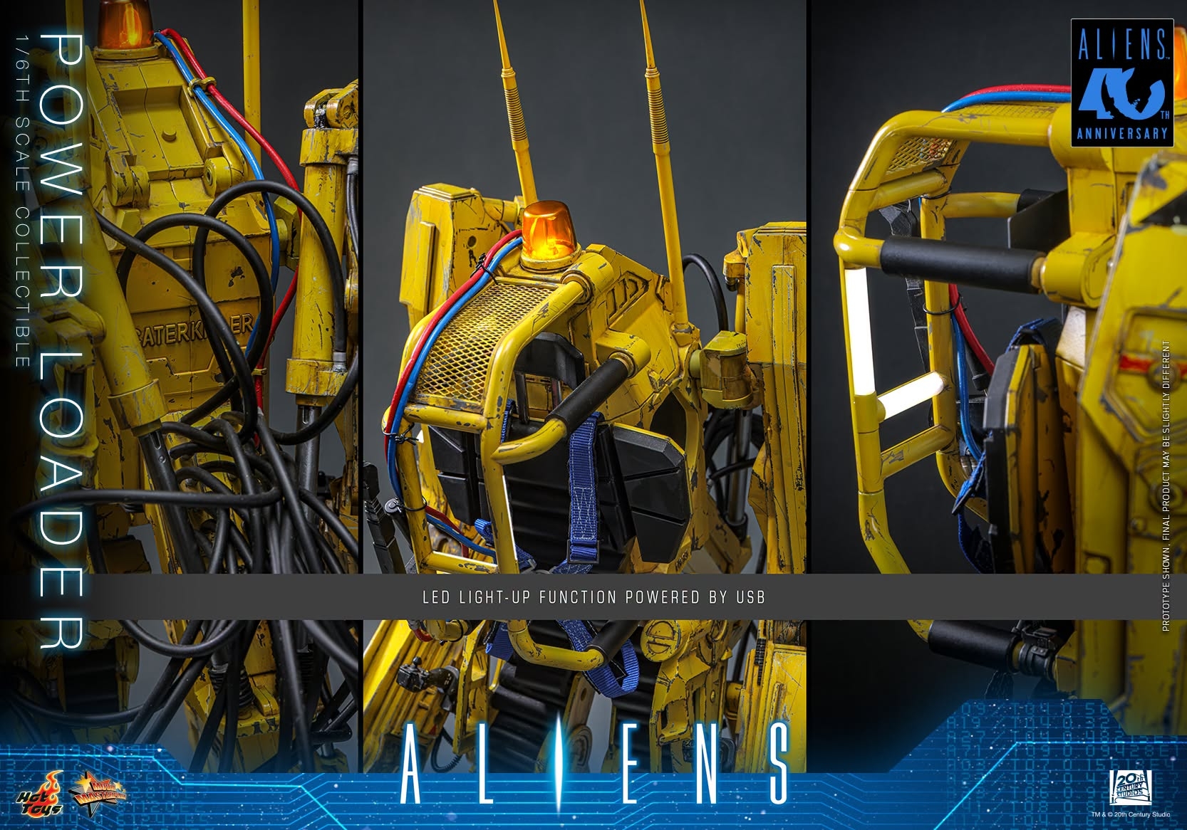 Power Loader von Hot Toys - MMS924 - Aliens 1/6 Maßstab Replik