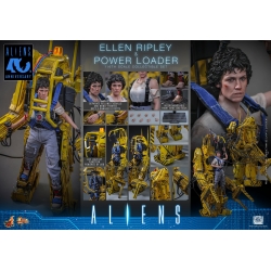 Ellen Ripley and Power Loader par Hot Toys - MMS923 - figurine 1/6 Aliens de 52 cm
