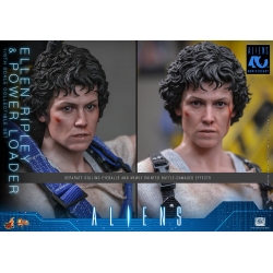 Ellen Ripley and Power Loader par Hot Toys - MMS923 - figurine 1/6 Aliens de 52 cm