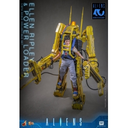 Ellen Ripley and Power Loader par Hot Toys - MMS923 - figurine 1/6 Aliens de 52 cm
