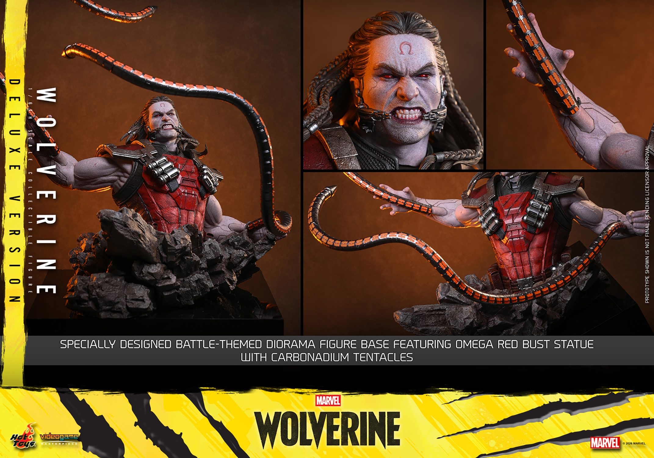 Wolverine Deluxe par Hot Toys - VGM92 - figurine 1/6 Marvel's Wolverine de 29 cm