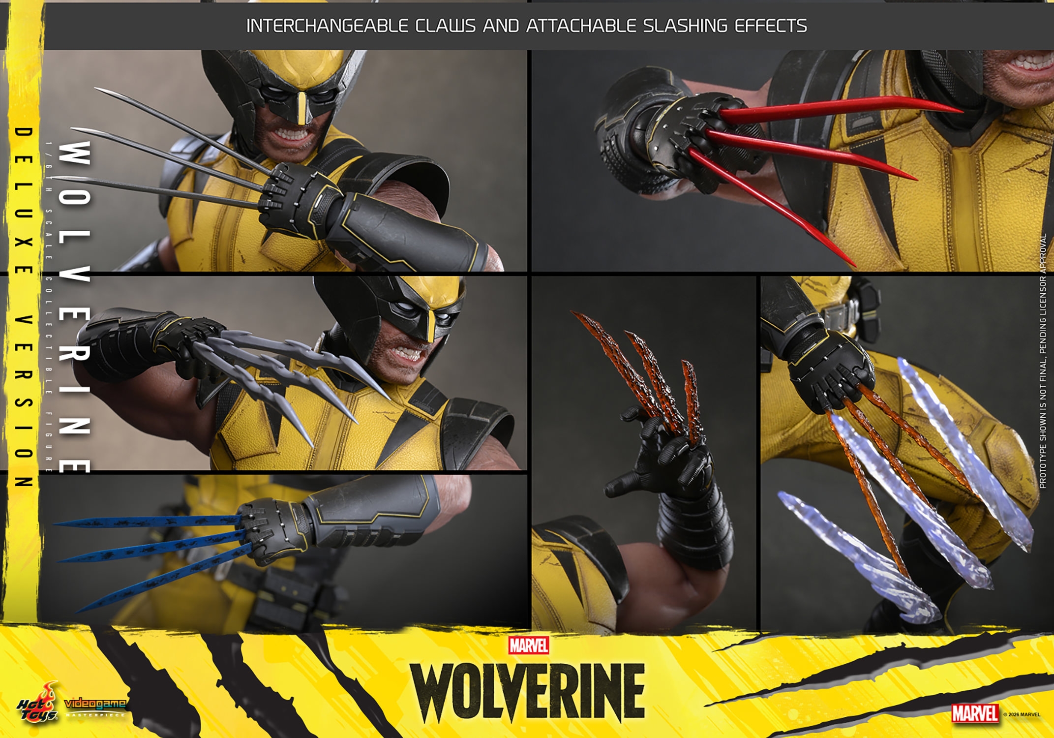 Wolverine Deluxe by Hot Toys - VGM92 - Marvel's Wolverine 1/6 scale action figure