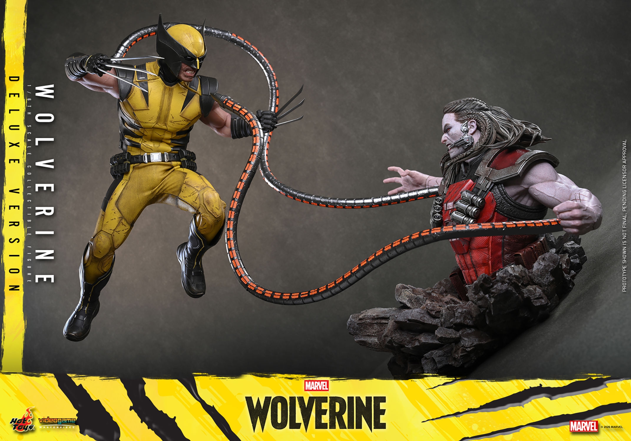Wolverine Deluxe par Hot Toys - VGM92 - figurine 1/6 Marvel's Wolverine de 29 cm