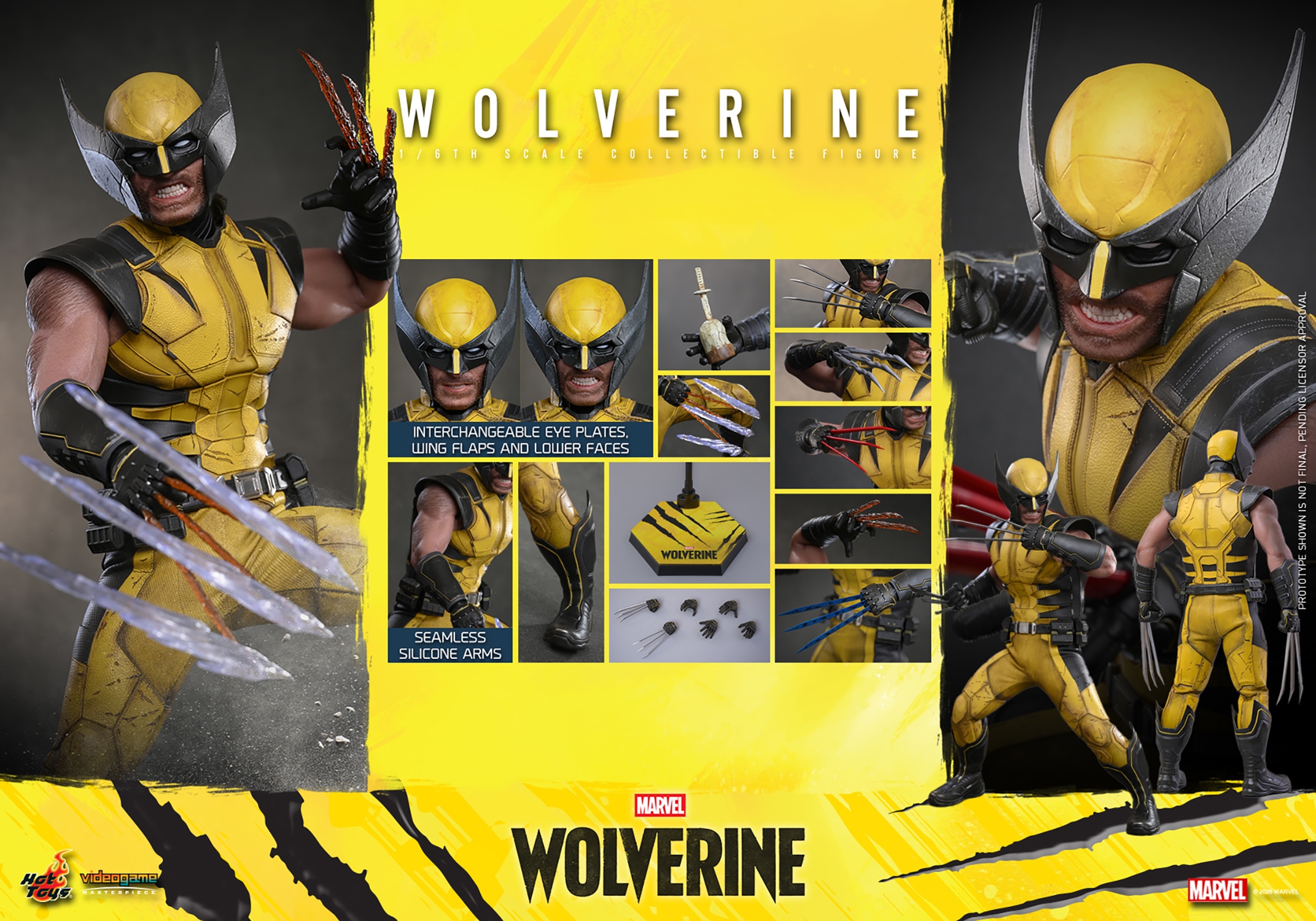 Wolverine par Hot Toys - VGM91 - figurine 1/6 Marvel's Wolverine de 29 cm