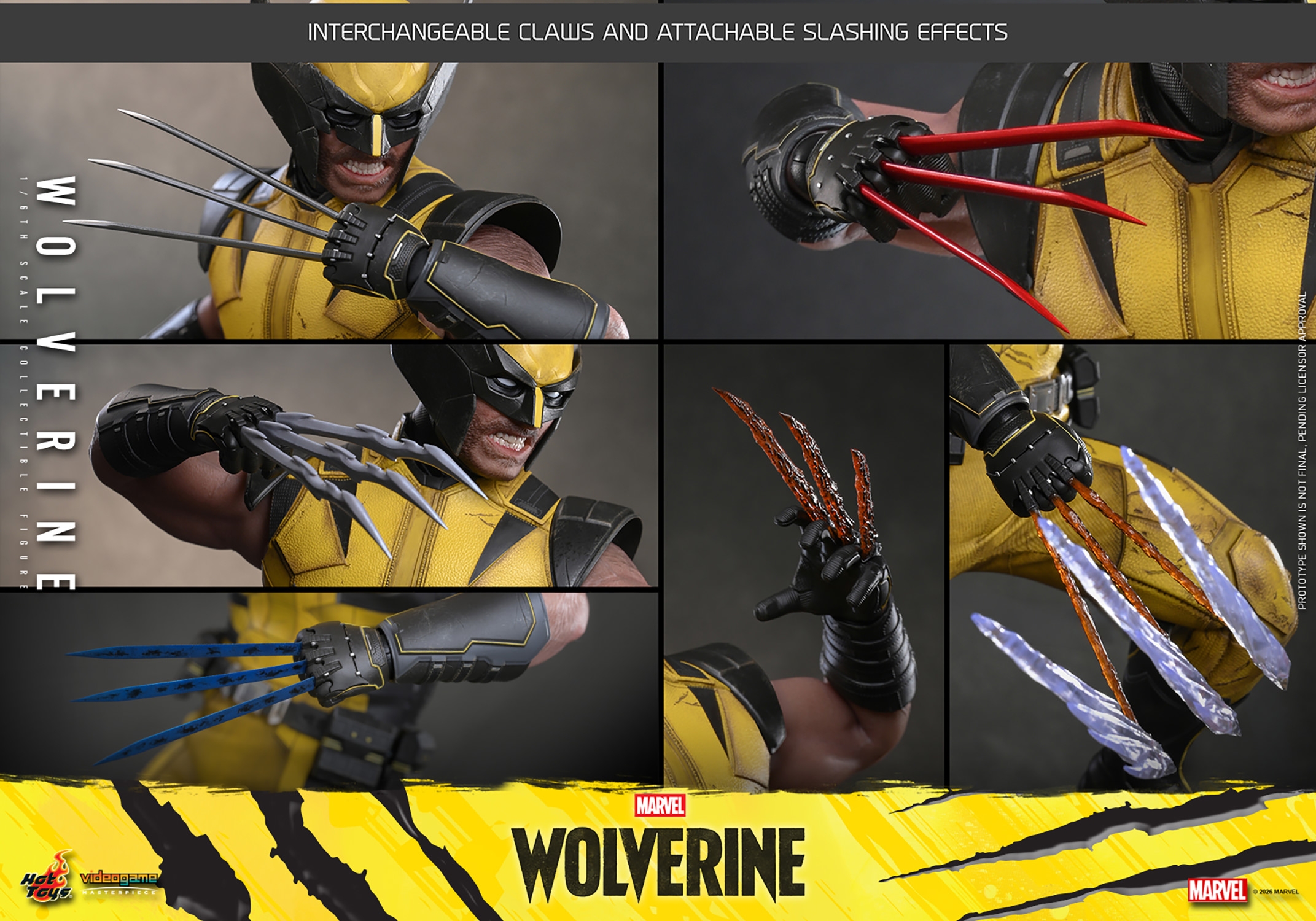 Wolverine par Hot Toys - VGM91 - figurine 1/6 Marvel's Wolverine de 29 cm