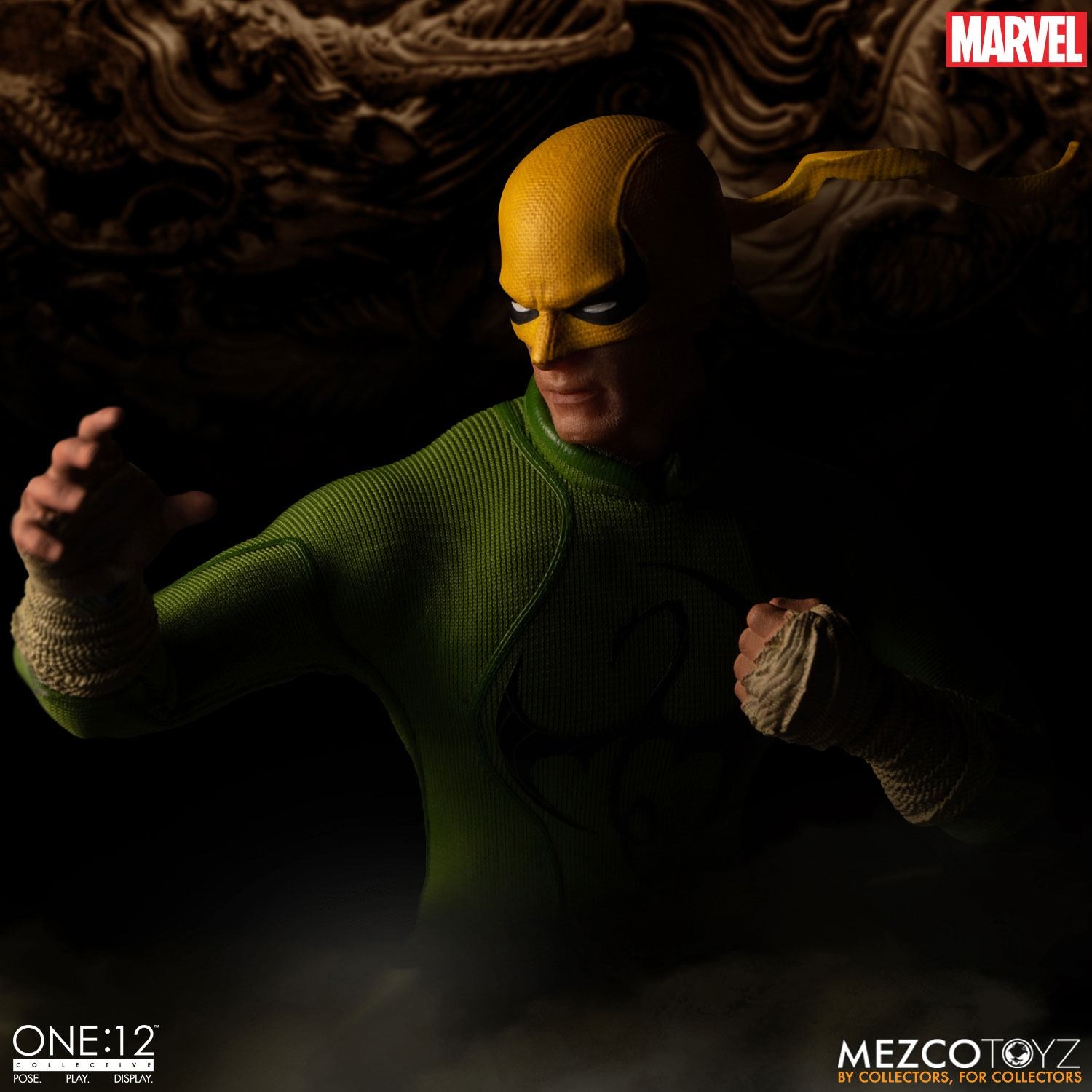 Iron Fist One:12 Collective di Mezco Reissue - action figure Marvel in scala 1/12