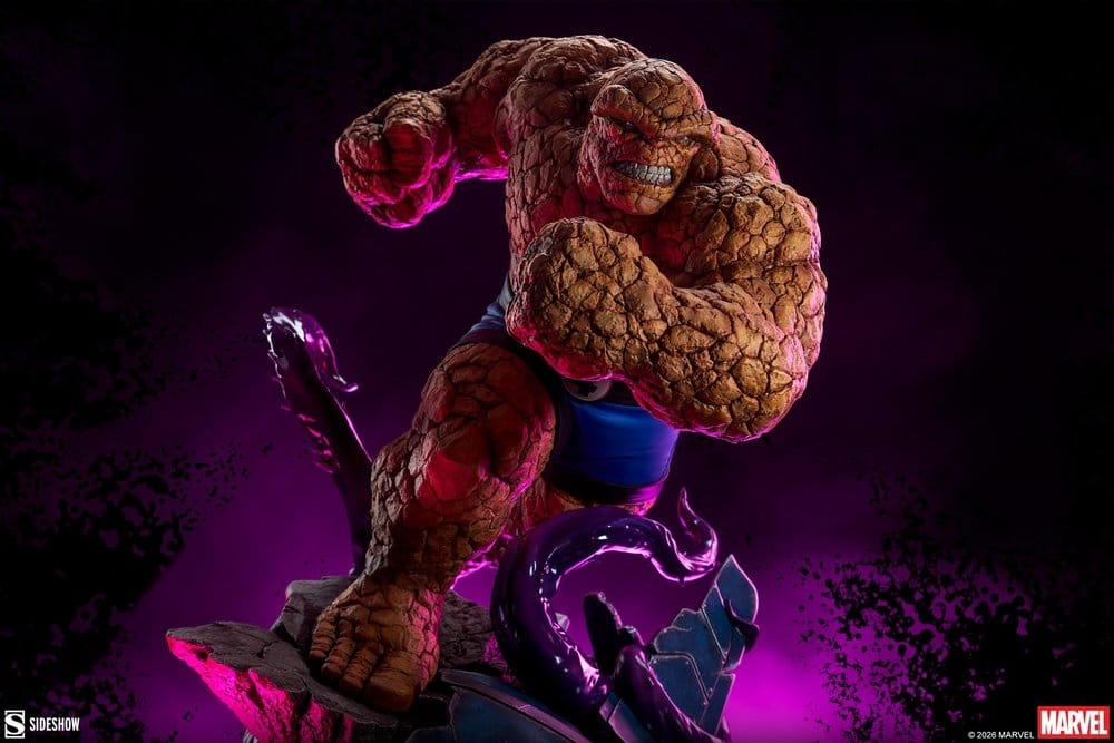 La Chose Premium Format par Sideshow Collectibles - statue 1/4 Marvel de 49 cm