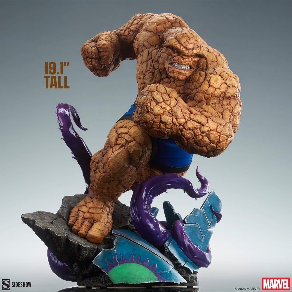 The Thing Premium Format van Sideshow Collectibles - Marvel 1/4 schaal standbeeld