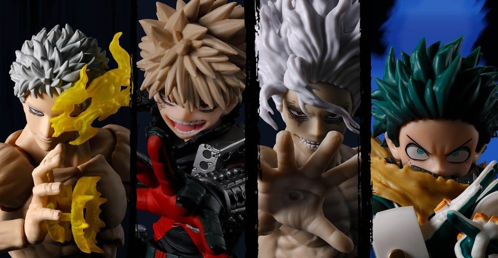 All For One (Final Battle Set) S.H.Figuarts di Bandai Tamashii Nations - action figure My Hero Academia alta 16 cm
