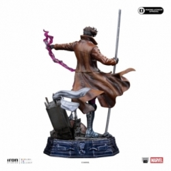 Gambit Unleashed Art Scale par Iron Studios - figurine 1/10 X-Men de 22 cm