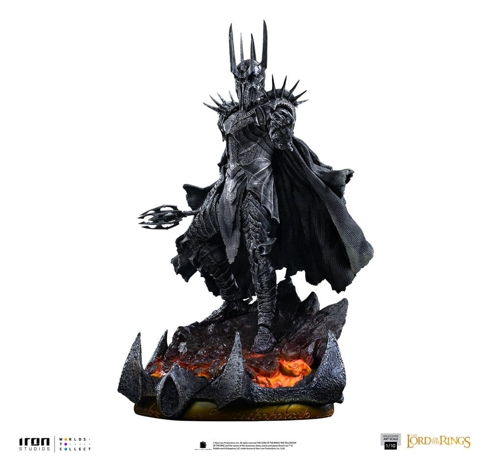Sauron Unleashed Art Scale par Iron Studios - figurine 1/10 Le Seigneur des Anneaux de 36 cm