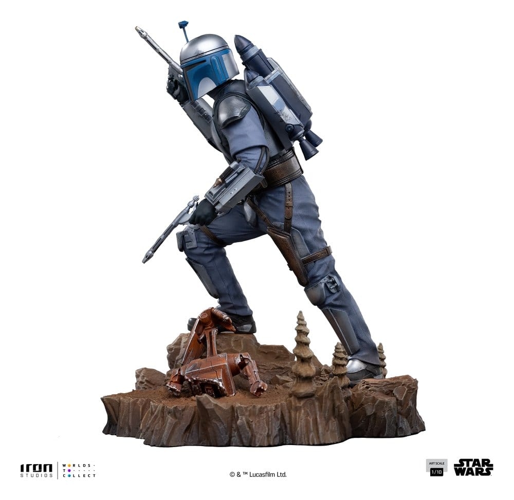 Jango Fett Art Scale de Iron Studios - figura Star Wars Episode II: Attack of the Clones a escala 1/10