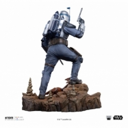 Jango Fett Art Scale par Iron Studios - figurine 1/10 Star Wars Episode II : L'attaque des Clones de 21 cm