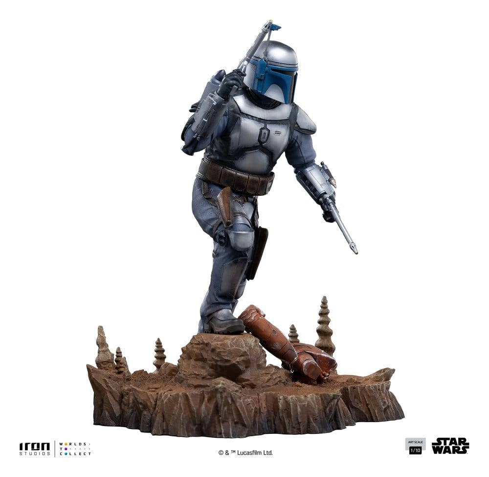 Jango Fett Art Scale by Iron Studios - Star Wars Episode II: Attack of the Clones 1/10 scale figure