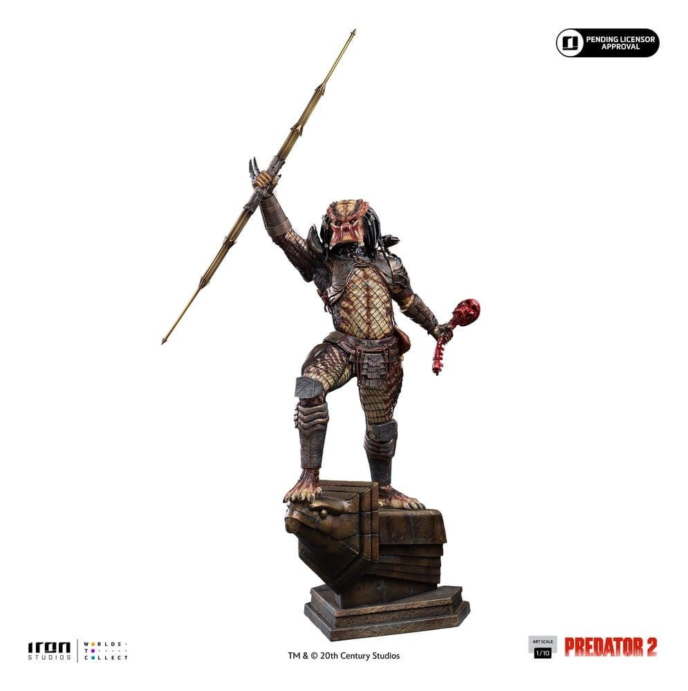Predator (City Hunter) Art Scale van Iron Studios - Predator 2 1/10 schaal figuur