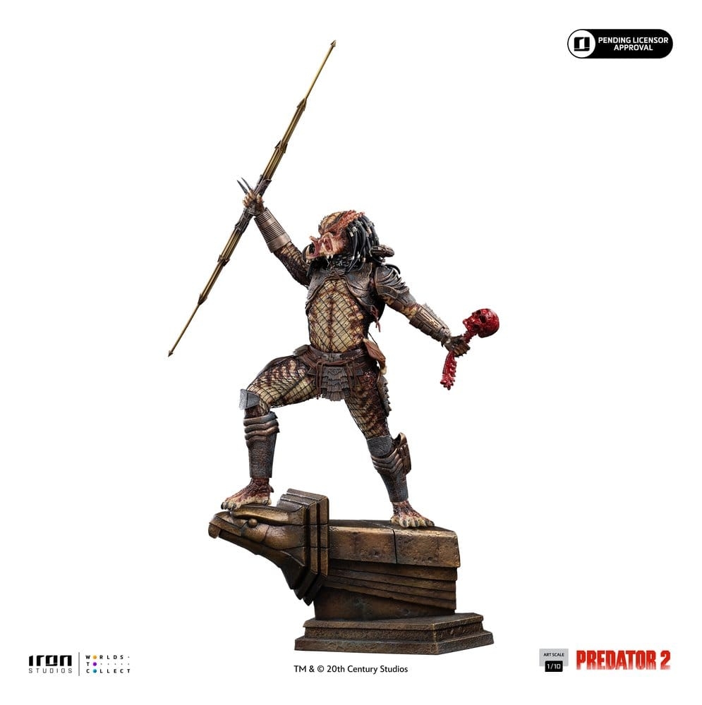 Predator (City Hunter) Art Scale von Iron Studios - Predator 2 1/10 Maßstab Figur