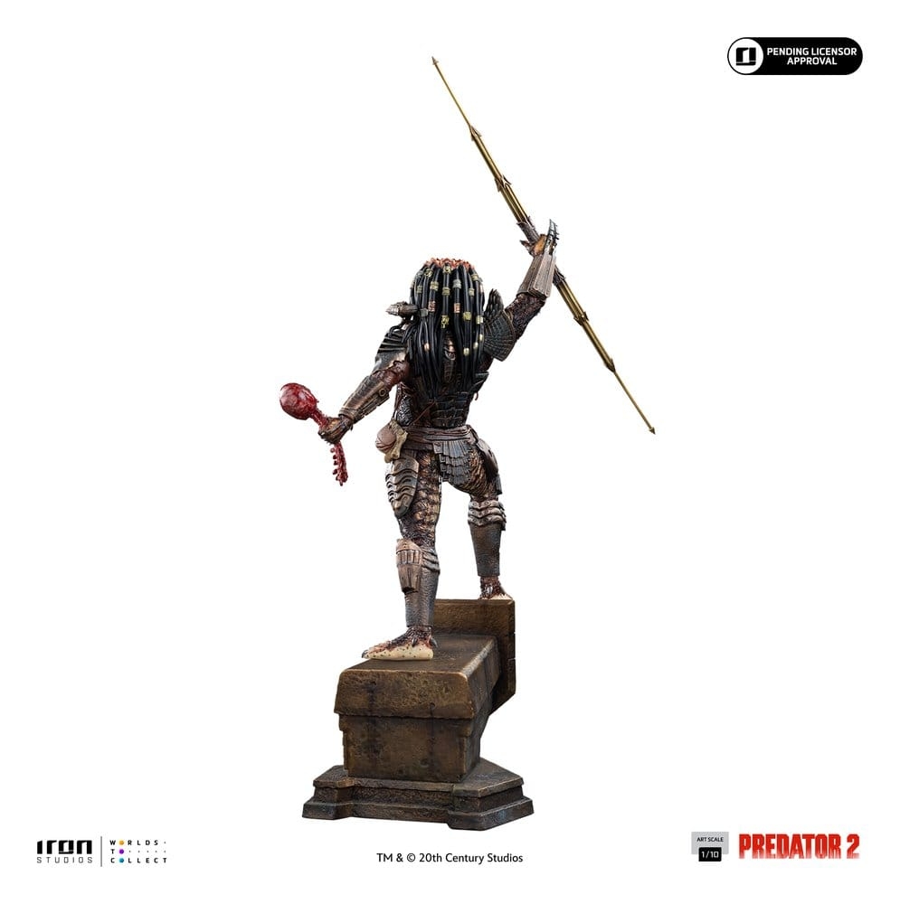 Predator (City Hunter) Art Scale von Iron Studios - Predator 2 1/10 Maßstab Figur