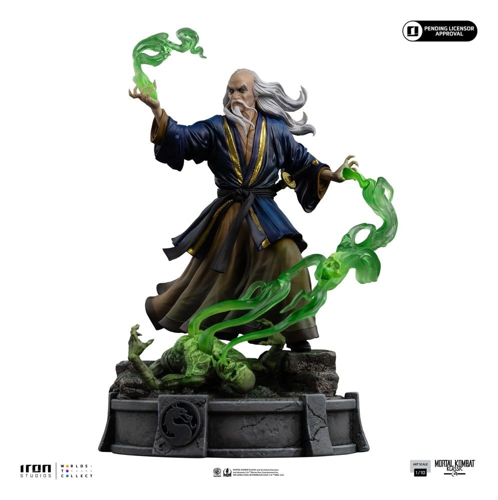 Shang Tsung Art Scale par Iron Studios - figurine 1/10 Mortal Kombat de 27 cm