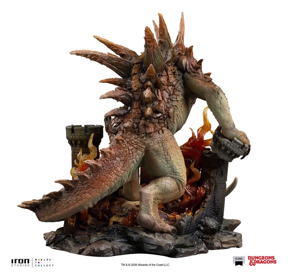 Tarrasque Icons par Iron Studios - figurine Dungeons and Dragons de 25 cm