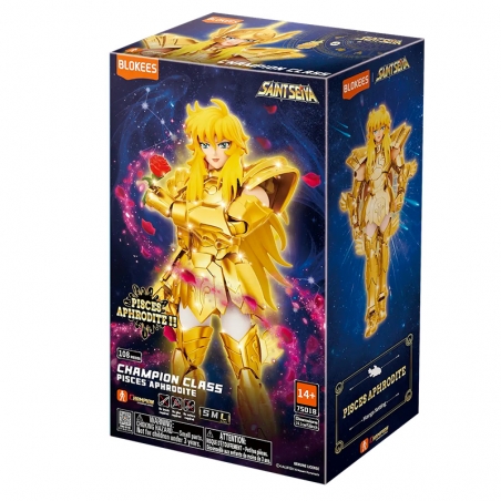 Aphrodite des Poissons Champion Class par Blokees - figurine Saint Seiya de 16 cm