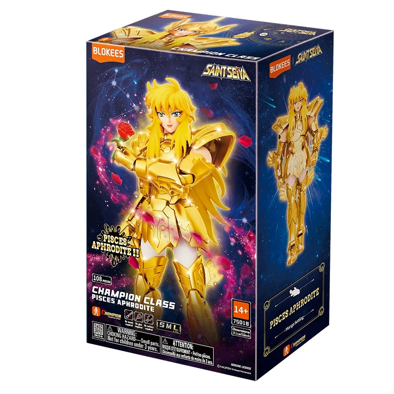 Pisces Aphrodite Champion Class von Blokees - Saint Seiya 16 cm Actionfigur