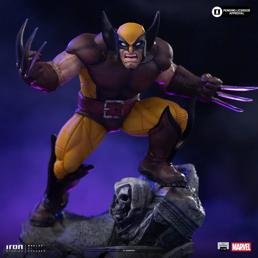 Wolverine BDS Art Scale de Iron Studios - figura Infinity Gauntlet a escala 1/10