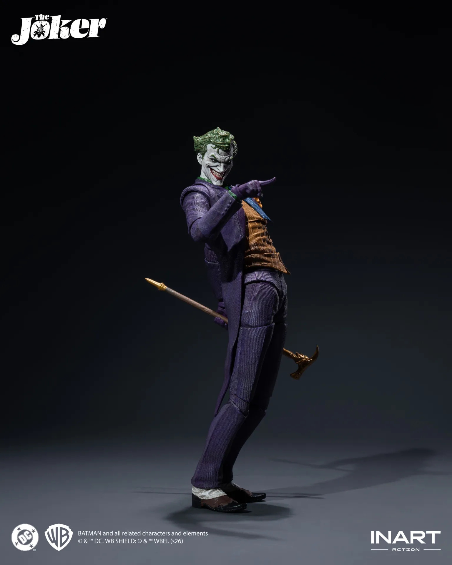 The Joker von Inart - DC Comics 1/12 Maßstab Actionfigur