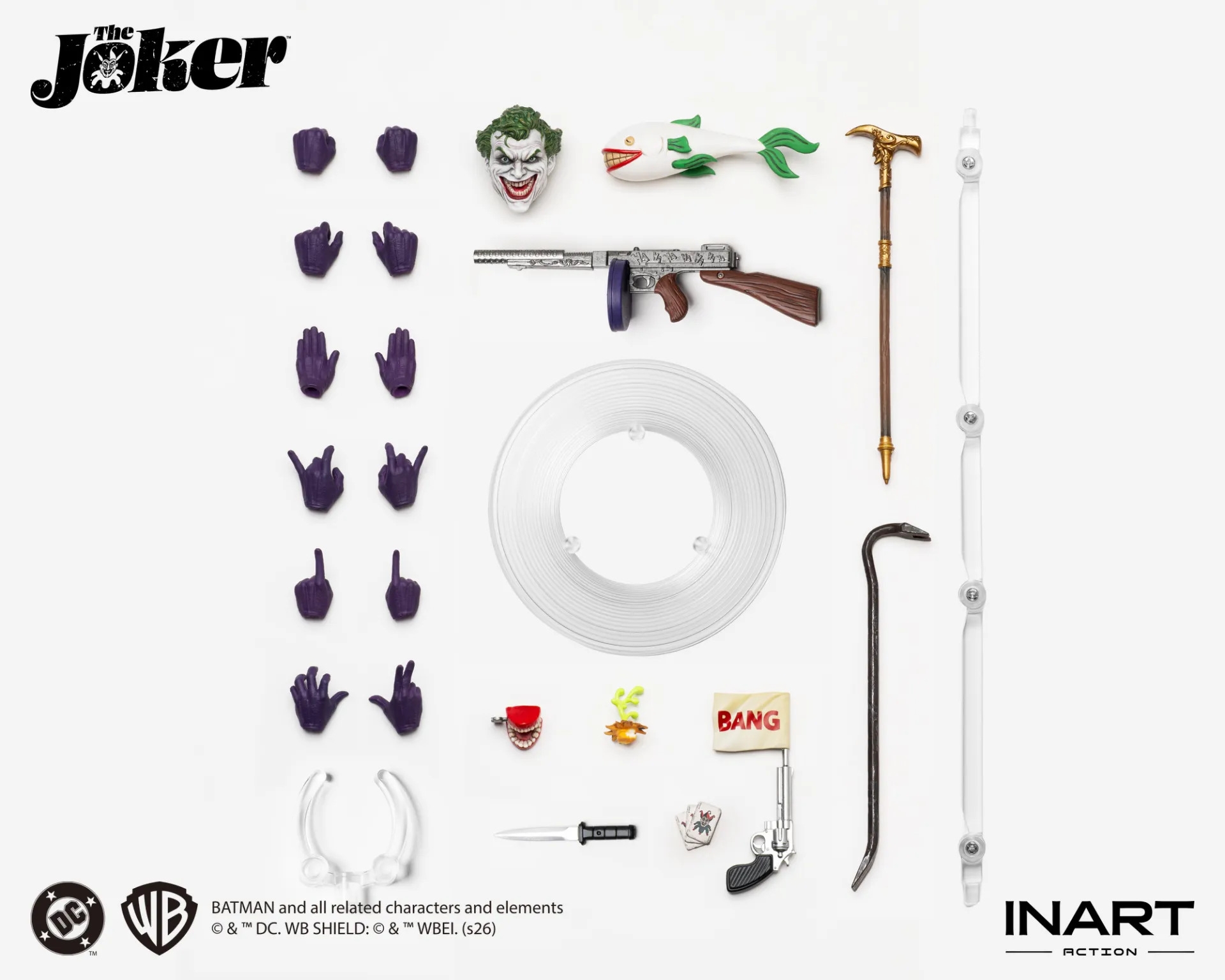 The Joker di Inart - action figure DC Comics in scala 1/12