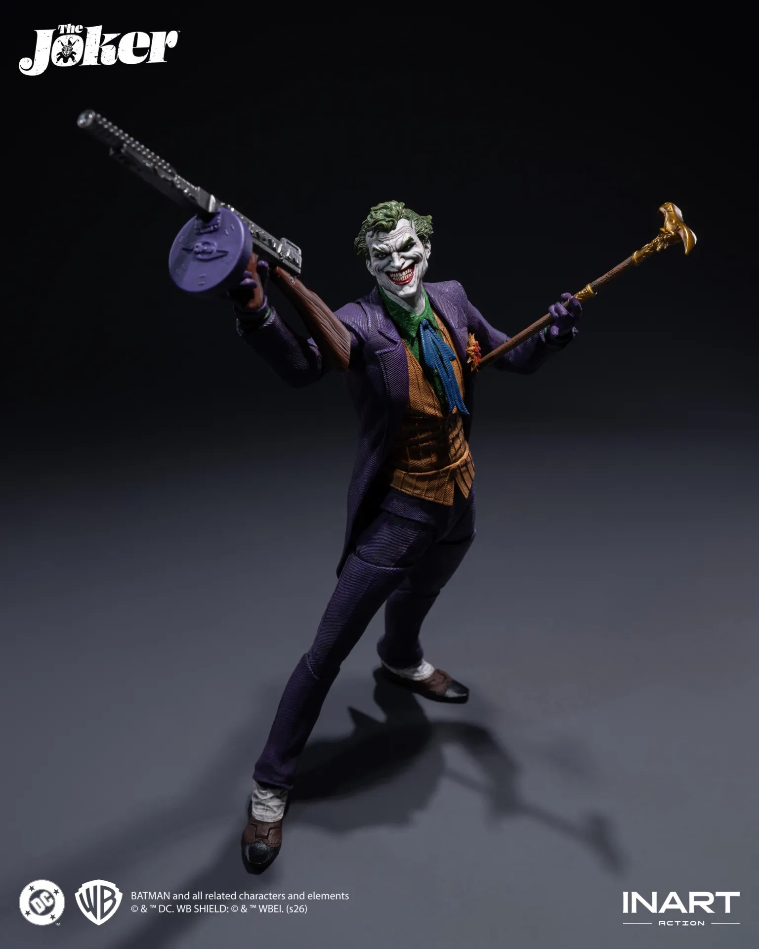 The Joker van Inart - DC Comics 1/12 schaal actiefiguur