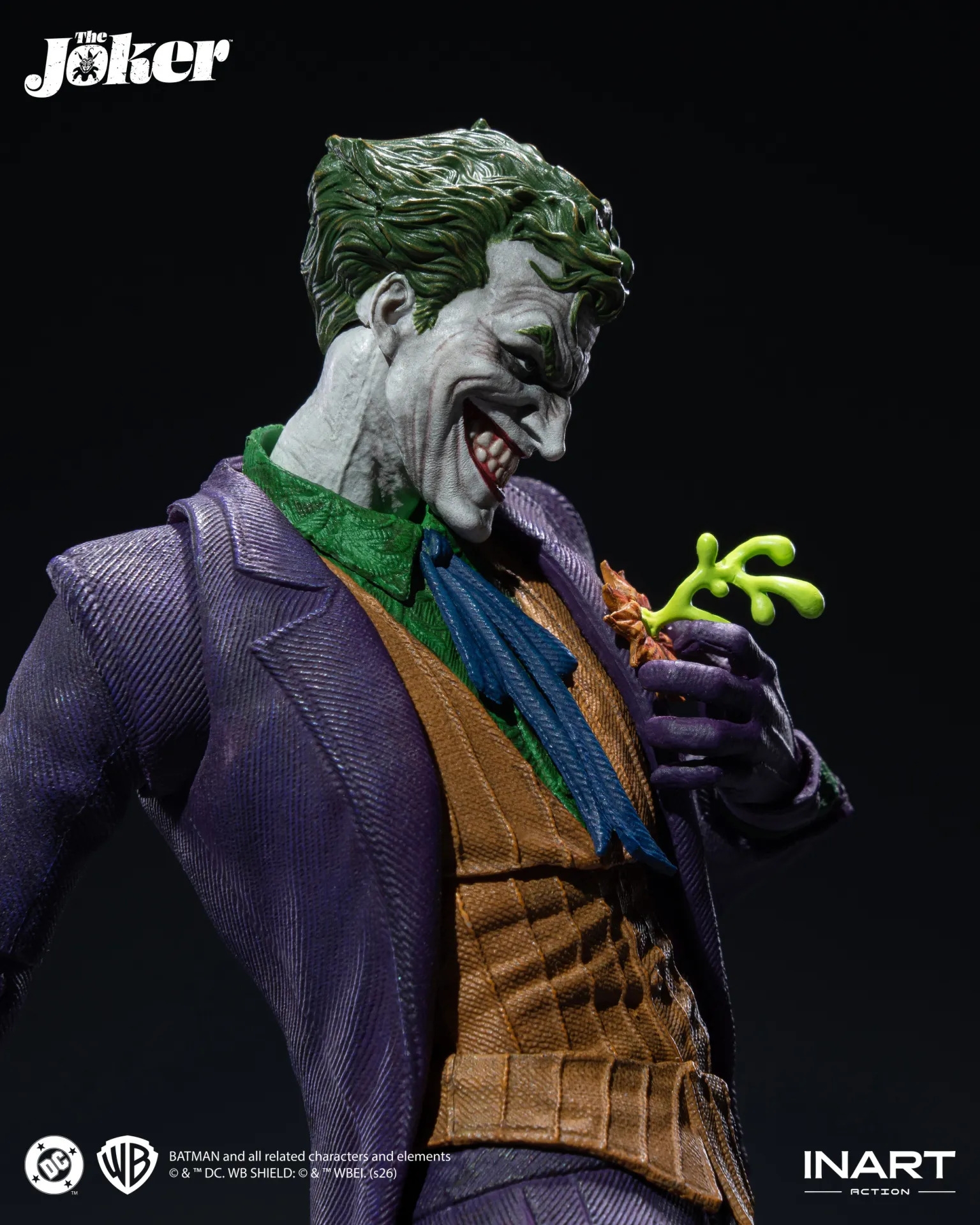 The Joker von Inart - DC Comics 1/12 Maßstab Actionfigur