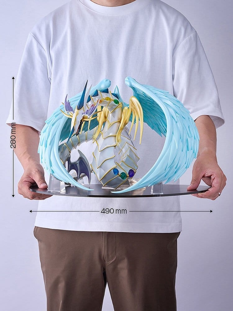 Rainbow Dragon van DMM Factory - Yu-Gi-Oh! GX 28 cm figuur