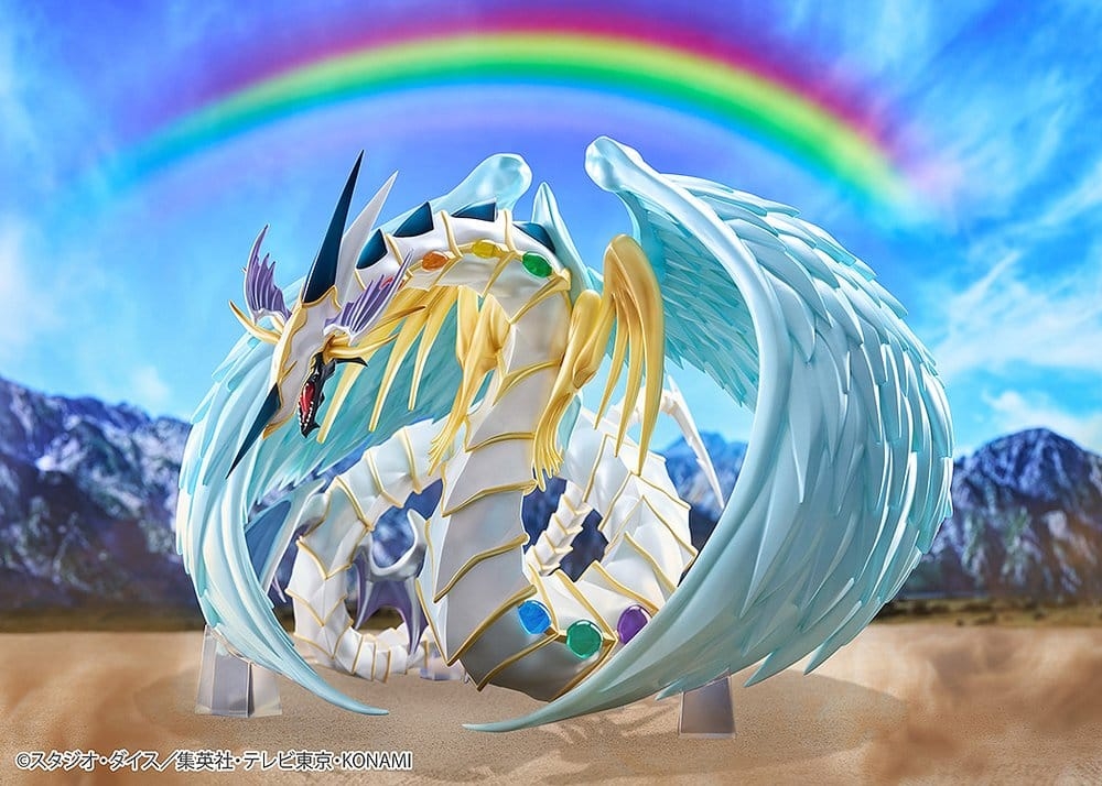 Rainbow Dragon van DMM Factory - Yu-Gi-Oh! GX 28 cm figuur