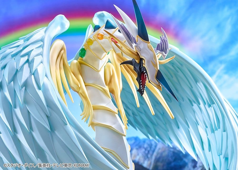 Rainbow Dragon van DMM Factory - Yu-Gi-Oh! GX 28 cm figuur