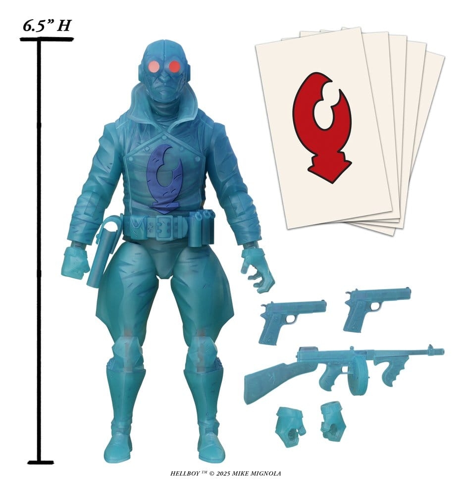 The Ghost of Lobster Johnson by Boss Fight Studio - Hellboy 1/12 scale action figure
