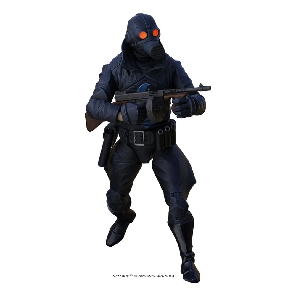 Lobster Johnson (The iron Prometheus) par Boss Fight Studio - figurine 1/12 Hellboy de 17 cm