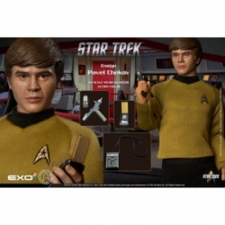 Ensign Pavel Chekov Museum Grade par Exo-6 - figurine 1/6 Star Trek de 30 cm